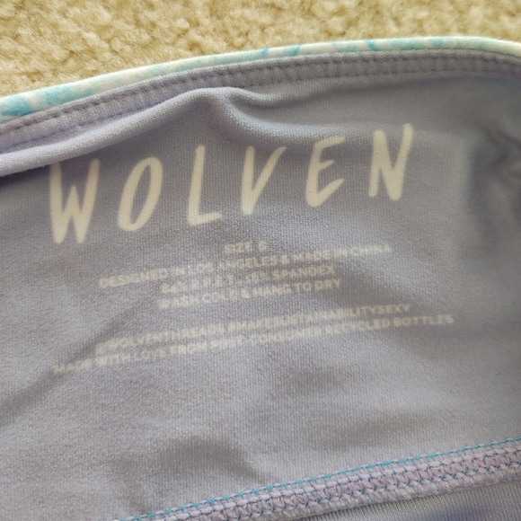 Wolven Jasmine Crossover High-Waisted Short - Small - Picture 8 of 8